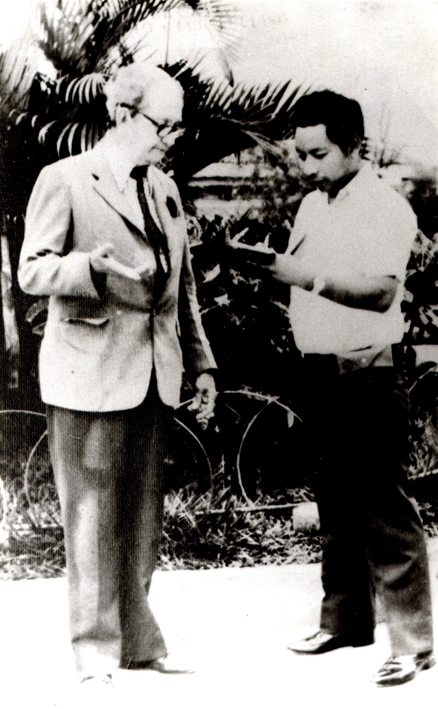 1970 junto a luciano gonzalez alvarado